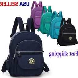2019 Mini Women Backpack Purse Nylon Small Backpack Shoulder