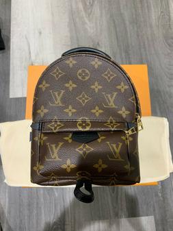 Authentic Louis Vuitton Palm Springs Monogram Coated Canvas 