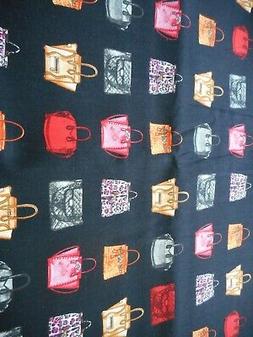 100% Cotton By The 1/2 Yard 18" X 44"