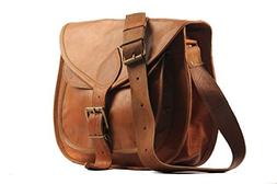 Handmadecraft 9" X 7" Brown,Genuine Leather Women's Bag/Hand
