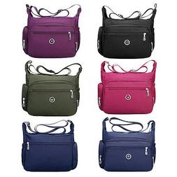 Casual Cross Body Handbag for Women Nylon Shoulder Bag Messe