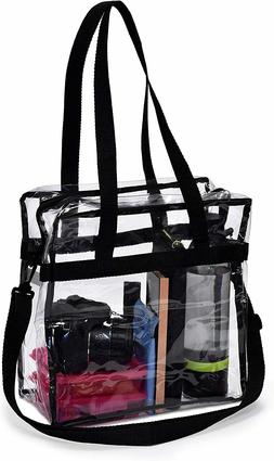 Clear Tote Bag NFL PGA Stadium Approved Transparent Handbag 
