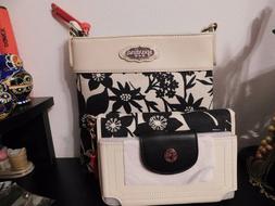 SPARTINA 449 DAUFUSKIE ISLAND PRIVATEER HIPSTER  PURSE AND W