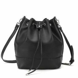 Drawstring Bucket Bag for Women Large Crossbody Purse and Sh