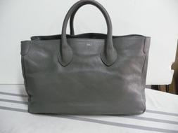 Mark and Graham Elisabetta Slouch Handbag Bag Gray NWOT mono