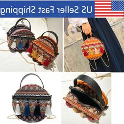 Gifts Under 20 Dollars Small Round Bags Crossbody Shoulder w