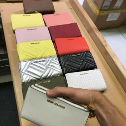 Michael Kors Jet Set Travel / Peyton Double Zip Wristlet Pho