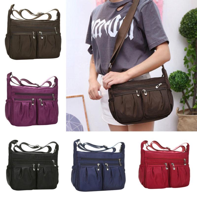 And Shoulder Handbag Women Nylon Crossbody Bag Messenger Bag