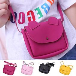 Cute Cat Ears Girl Crossbody Shoulder Bag For Kids