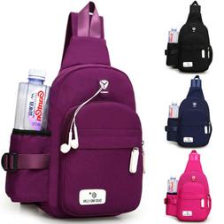 Men Women Nylon Crossbody Shoulder Chest Cycle Sling Bag Dai