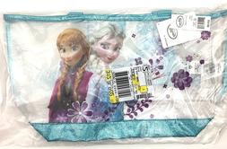 NWT Disney Frozen Anna Elsa blue glitter Beach Pool Kids cle