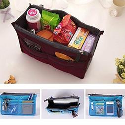 Purse Organizer Insert Women Travel Insert Handbag Liner Tid