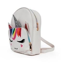 Rainbow Unicorn backpack Critter mini backpack for girls kid