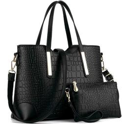 And Handbags For Women Shoulder Tote Bags Wallets, 1-black