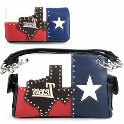 Justin West Texas State Flag Red White Blue Conceal Carry Pu