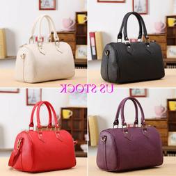 US Women Leather Handbag Tote Purse Shoulder Bag Crossbody B
