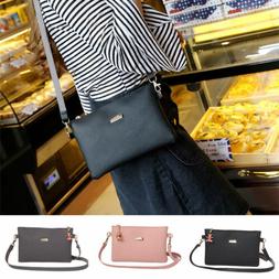 US Women Leather Small Handbag Satchel Messenger Cross Body 