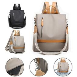 US Women's Backpack Purse Anti-Theft Rucksack Waterproof Fau