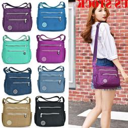 US Women Tote Messenger Cross Body Handbag Hobo Bag Ladies S