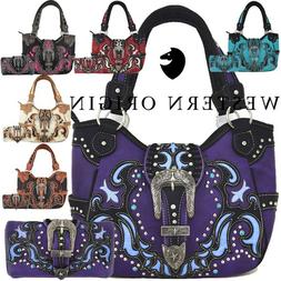 Women Shoulder Bags Wallet Set
