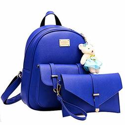 Women Backpack Purse for Girls School Bags Quilted Casual Sm