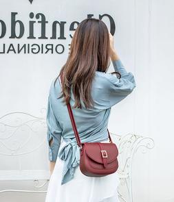 Women Ladies Leather Handbag Shoulder Bag Crossbody Tote Mes