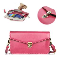 Women Phone Purse Clutch Wallet Crossbody bag For Galaxy S10