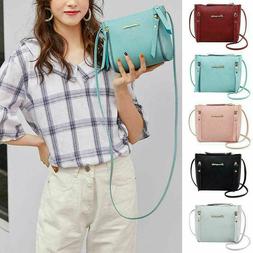 Women Shoulder Bag Handbags PU Leather Cross Body Purse Tote