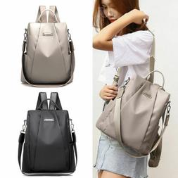 Women Waterproof Oxford Cloth Travel Backpack Nylon Anti-the