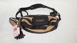 Juicy Couture YHRU2505 Black and Gold Round Purse