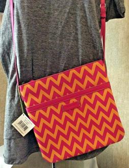 Vera Bradley Ziggy Zags Slim and Trim Hipster Crossbody Purs
